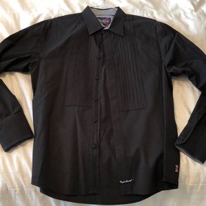 English Laundry men’s black button down